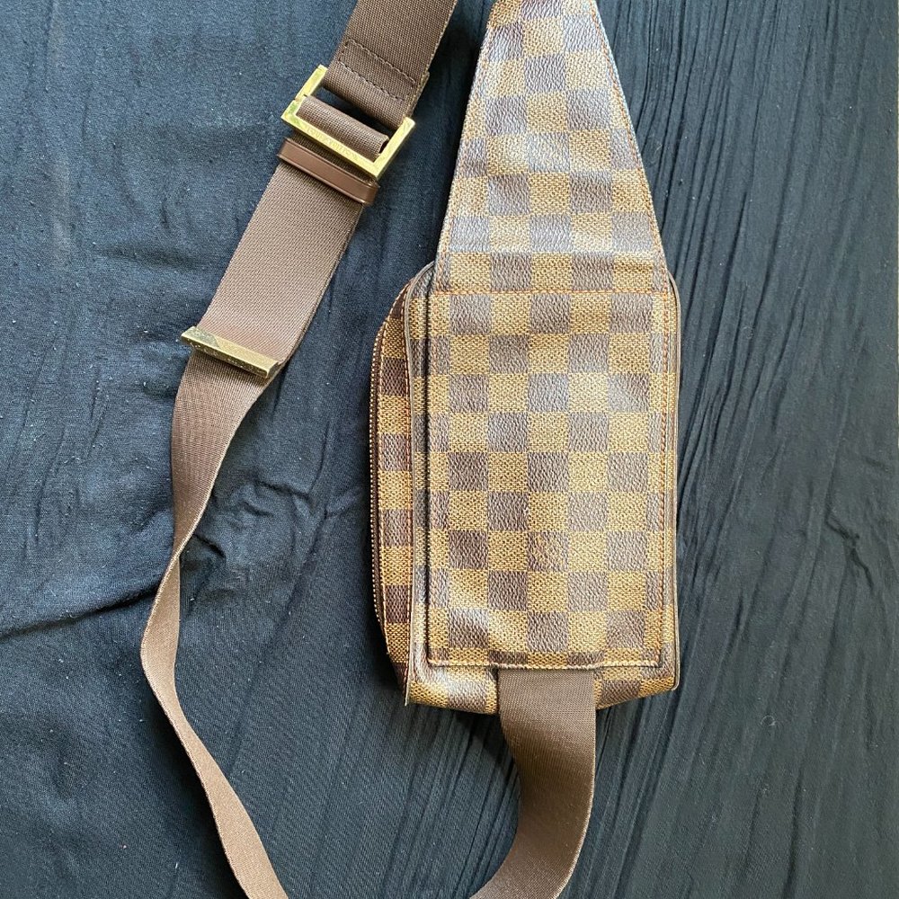 Louis Vuitton Damier Ebene Canvas Geronimos Hip bag